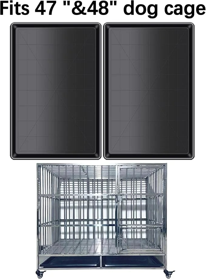 Dog Crate Tray 36" - ChewProof Replacement Pan, Easy to Clean, Easy to Assemble,Ideal for Potty Training - Perfect for Pet...