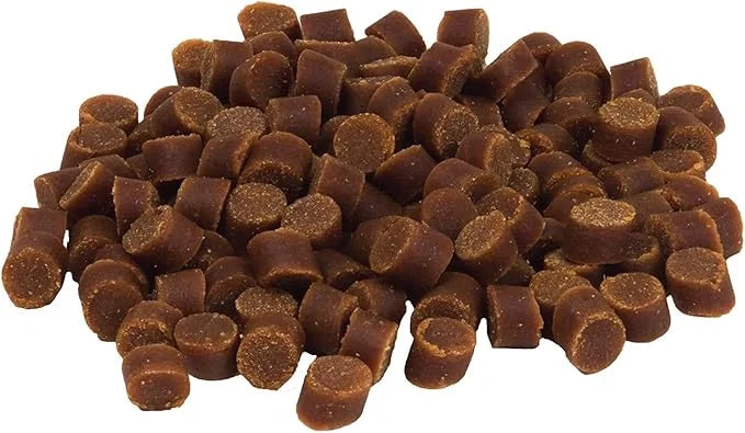 (2 Pack) Zuke Mini Naturals Dog Treats Peanut Butter 16 oz (1 Lb) - Zukes Soft & Chewy Training Treats - with 10ct Wipes -...