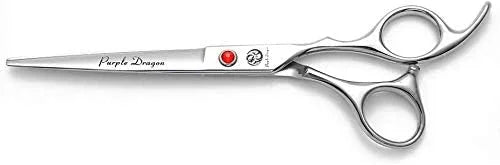 Purple Dragon 5"/5.5"/6"/6.5"/7"/7.5"/8"/9"/10" Sharp Edge Hair Cutting Shears Pet/Puppy/Cat Grooming Scissors with Bag - ...