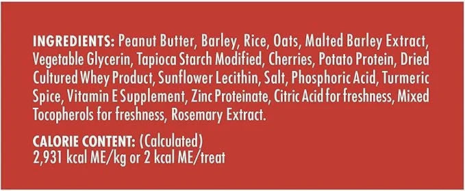 (2 Pack) Zuke Mini Naturals Dog Treats Peanut Butter 16 oz (1 Lb) - Zukes Soft & Chewy Training Treats - with 10ct Wipes -...