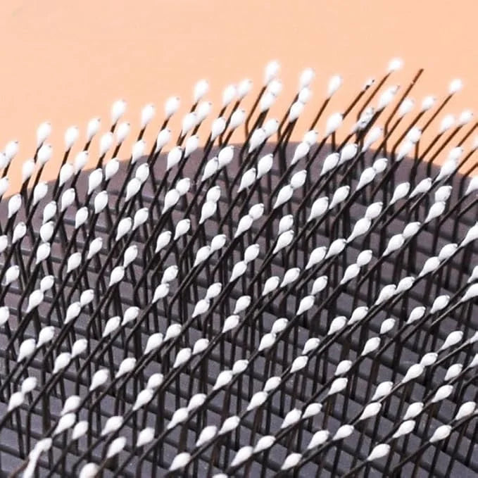 1 PCS Pet Grooming Brush One Click Hair Removal Deshedding Brush for Dogs & Cats, Tangle-Free Detangling Comb with Massage...