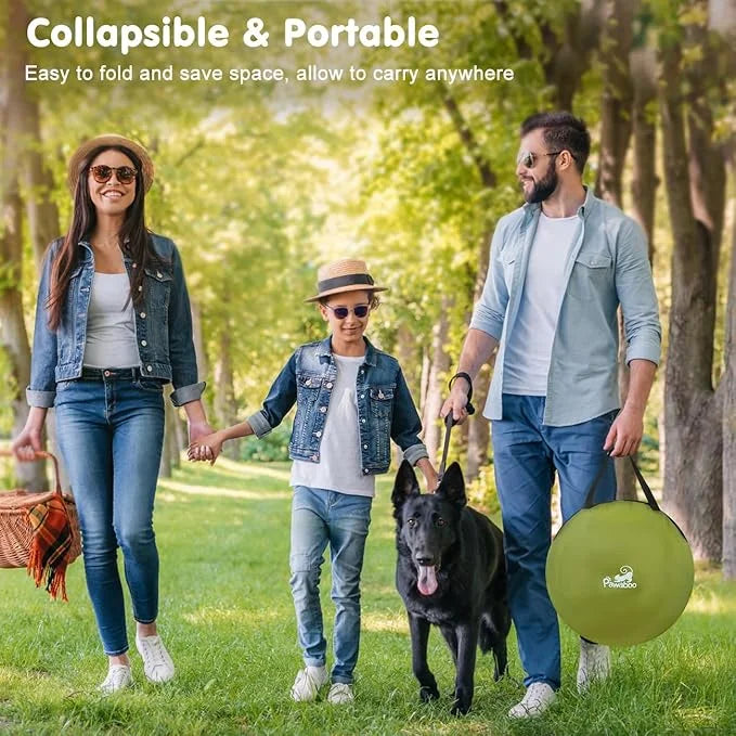 Dog Playpen, Portable Pet Playpen Cat PlayPen, 600D Oxford Dog Kennel Tent Crate, Waterproof&Breathable, Indoor Outdoor Tr...