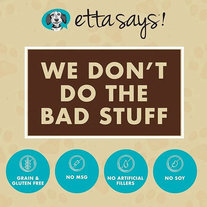 etta says! Meat Treats for Dogs – Turkey & Bacon – Made in The USA, Human Grade, No Added Hormones, No Nitrates or Nitrite...