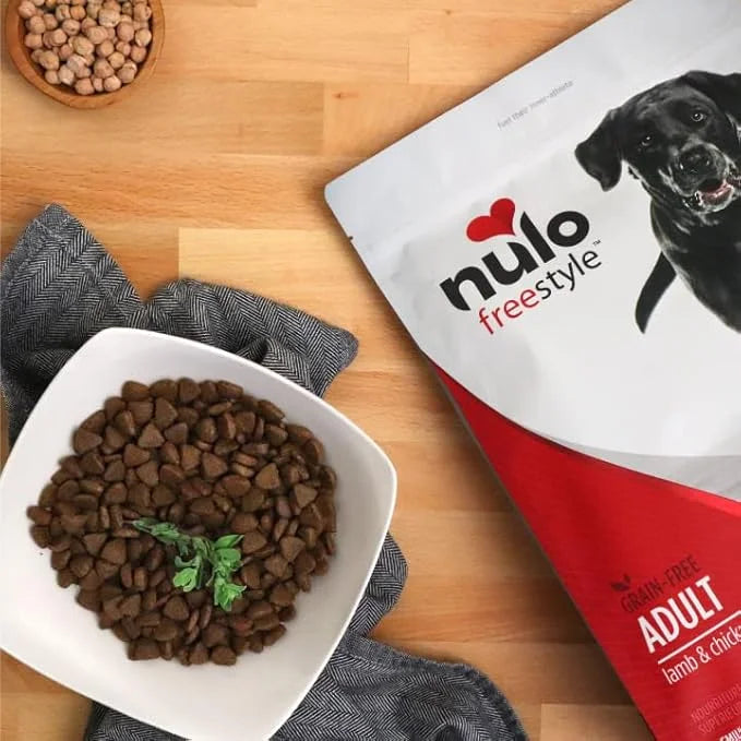 Nulo Adult Grain Free Dog Food: All Natural Dry Pet Food For Large And Small Breed Dogs (Lamb, 4.5Lb) - Product Image