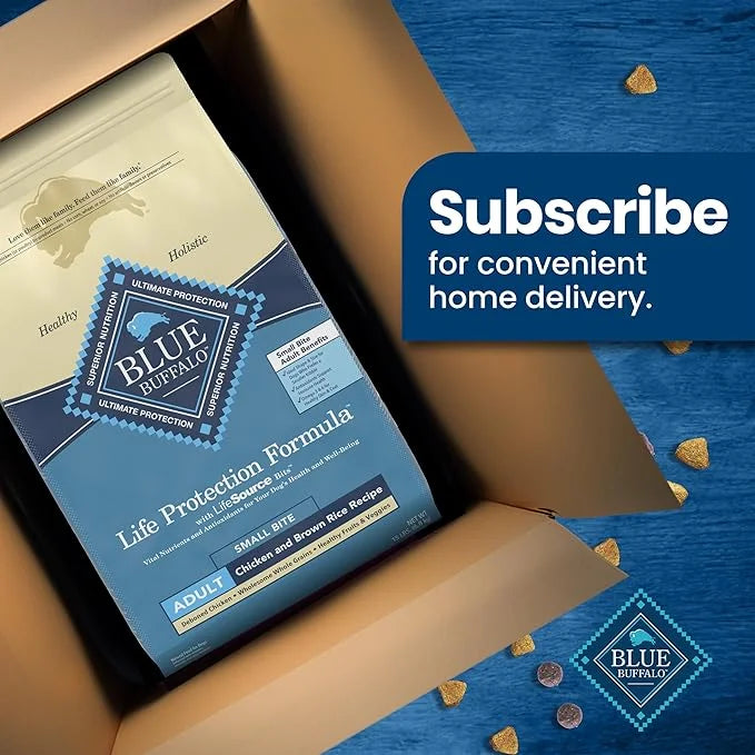 Blue Buffalo Life Protection Formula Adult Small Bite Dry Dog Food, Helps Build and Maintain Strong Muscles, Made with Nat...