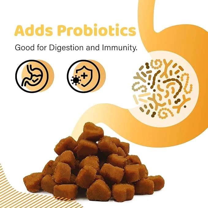 Dog Treats for Puppy Training, All Natural Human Grade Soft Dog Treat with Probiotics, Hypoallergenic, Easy to Digest (Bee...