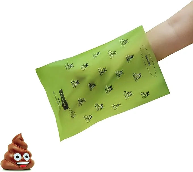 Pogi's Dog Walk n' Wipe Combo - Pogi's 750 Dog Poop Bags + 2 Poop Bag Holders and 100 Plant-based Grooming Wipes Bundle - ...
