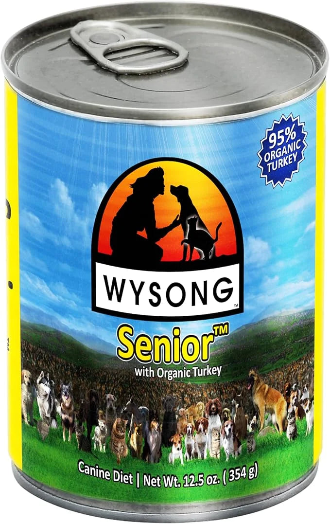Wysong Senior™ with Organic Turkey Canned Dog Food - Product Image