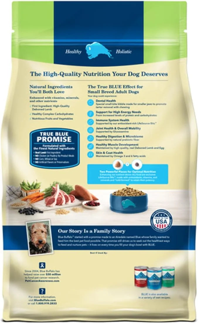 Blue Buffalo Life Protection Formula Adult Small Breed Dry Dog Food, Supports High Energy Needs, Made with Natural Ingredi...