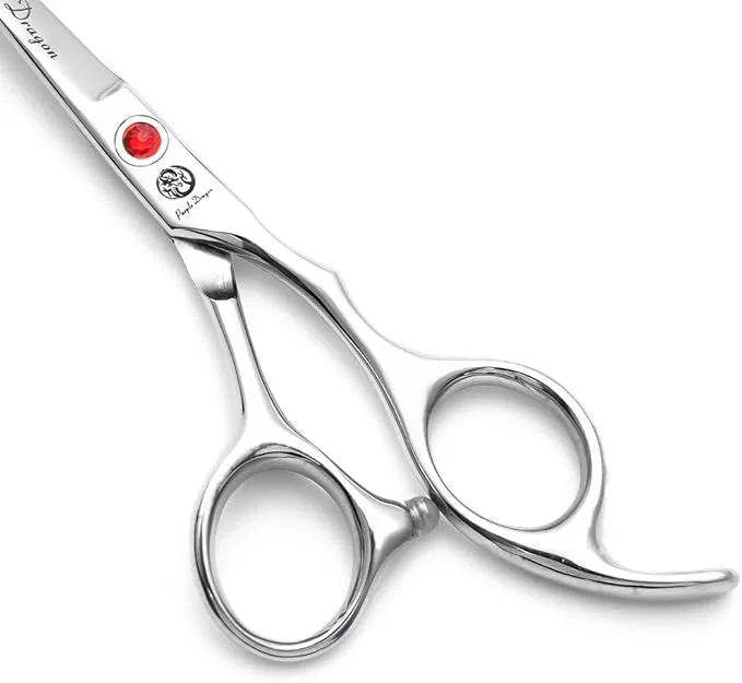 Purple Dragon 4“/5"/5.5"/6"/6.5"/7"/7.5"/8"/9"/10" Sharp Edge Salon Hair Cutting Shears - Pet/Dog Grooming Scissors with B...