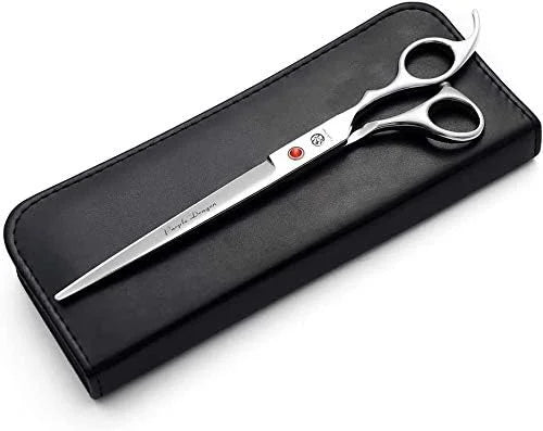 Purple Dragon 5"/5.5"/6"/6.5"/7"/7.5"/8"/9"/10" Sharp Edge Hair Cutting Shears Pet/Puppy/Cat Grooming Scissors with Bag - ...