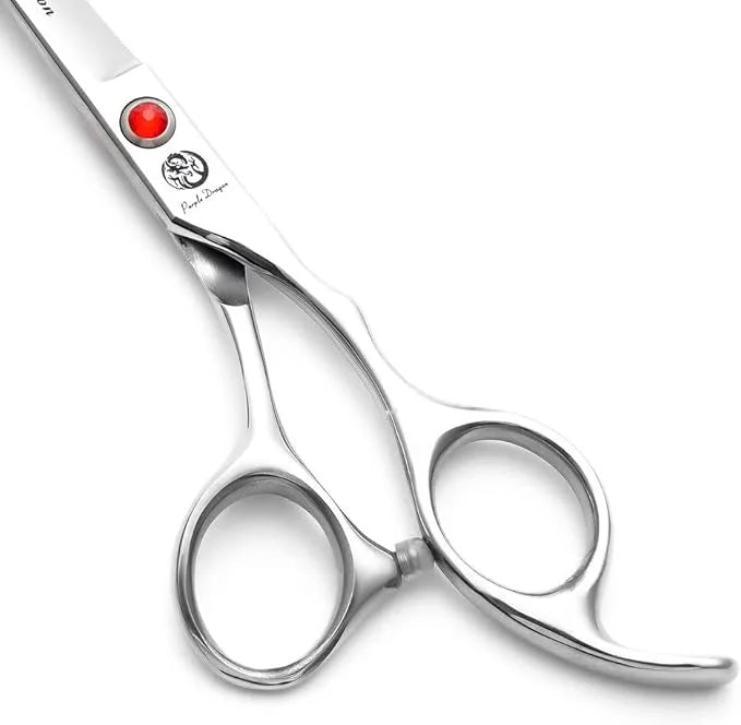 Purple Dragon 4“/5"/5.5"/6"/6.5"/7"/7.5"/8"/9"/10" Sharp Edge Salon Hair Cutting Shears - Pet/Dog Grooming Scissors with B...