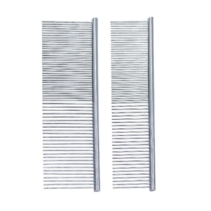 Multifunction Stainless Steel Pet Dematting Comb, Pets Combs Hairbrush Cat Dog Grooming Combs Pet Accessory Tool - Product...