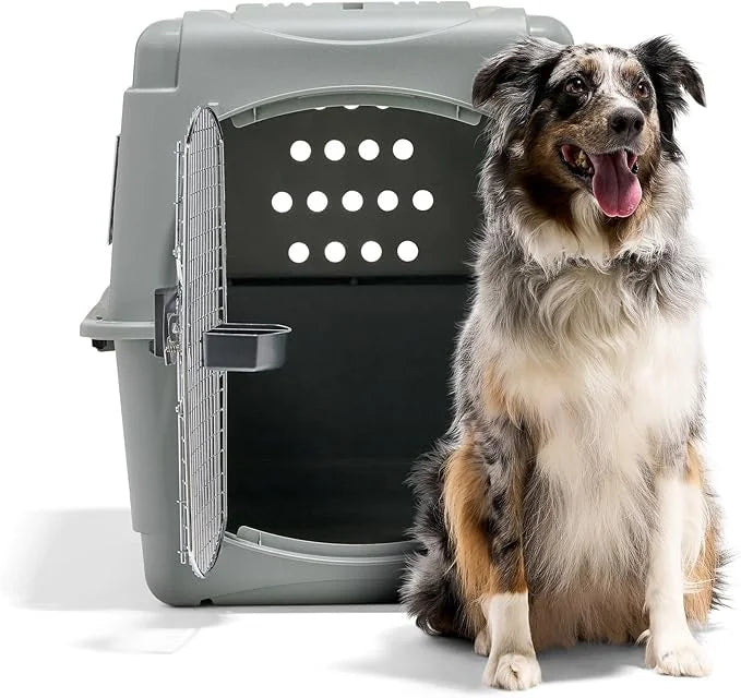 Petmate Sky Kennel - For Air and Travel, Airline Approved Dog Crate for Pets 50-70 lbs, Heavy Duty Dog Kennel, Made in the...