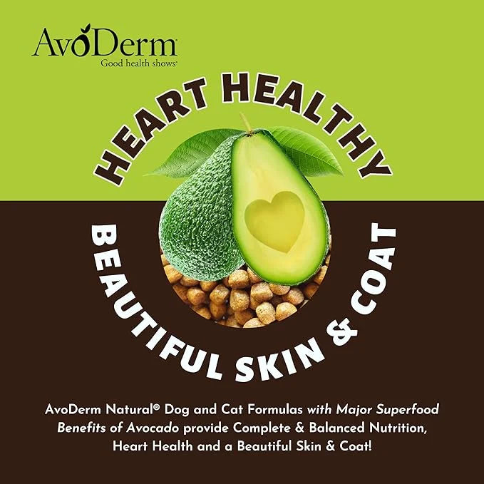 AvoDerm Natural Grain Free Chicken and Vegetables Recipe All Life Stages Dry Dog Food 24 lb (Pack of 1) - Product Image