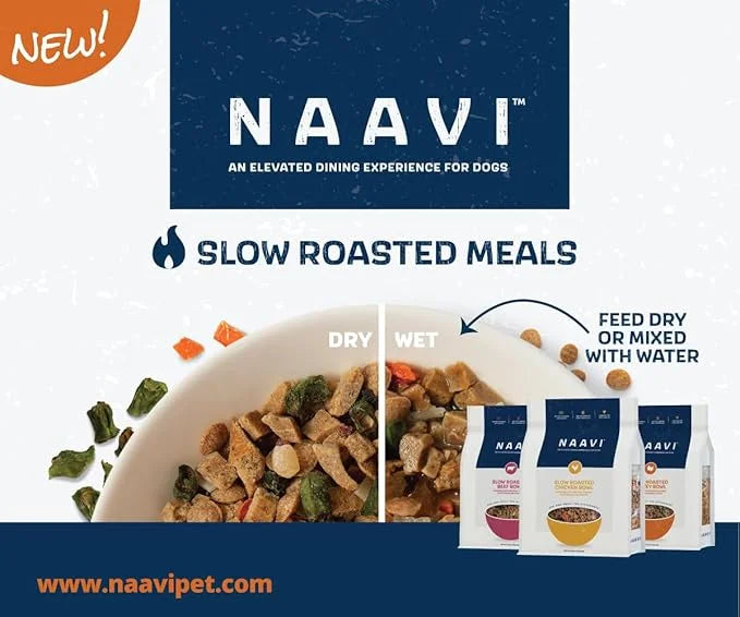 Slow Roasted Chicken Bowl with Ancient Grains, Vegetables & Fruits, Premium Dog Food Topper for Adult Dogs - 4lb - Product...