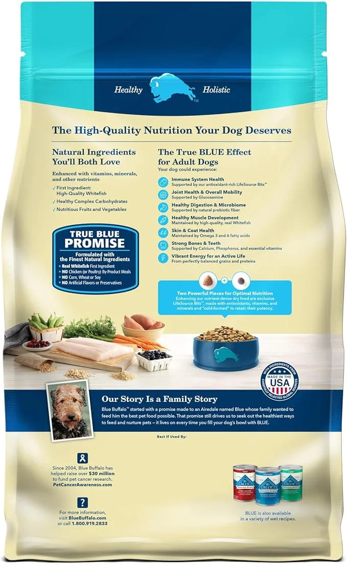 Blue Buffalo Life Protection Formula Adult Dry Dog Food, Helps Build and Maintain Strong Muscles, Made with Natural Ingred...
