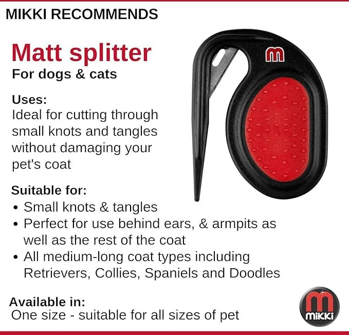 'all Tangled Up' Matt Splitter For Dogs & Cats | Medium/fine Coats - Product Image