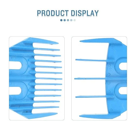 Kisangel 2pcs Sheep Shears Attachment Guard Electric Wool Shears Accessory Trimmer Guide Replacement Blades for Goat Shave...
