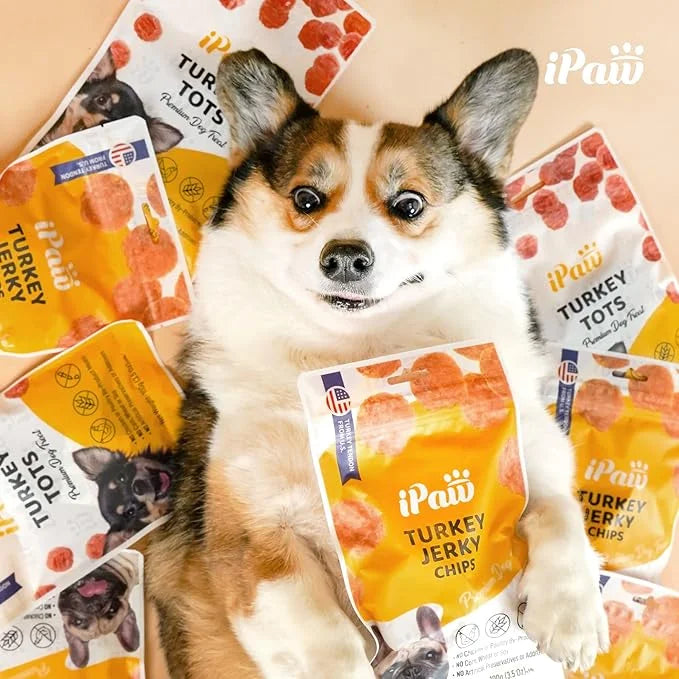 Dog Treats for Puppy Training, All Natural Human Grade Soft Dog Treat with Probiotics, Hypoallergenic, Easy to Digest (Chi...