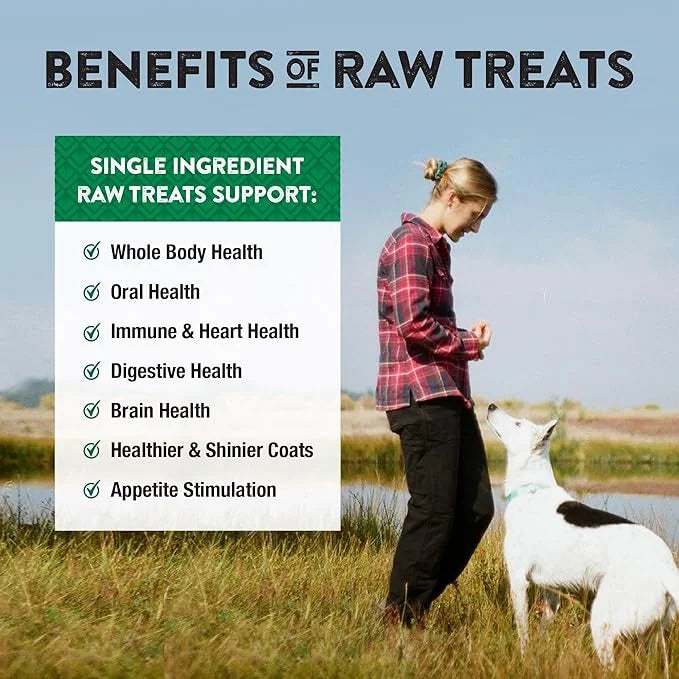 Northwest Naturals Raw Rewards Freeze-Dried Duck Neck Treats for Dogs and Cats - Bite-Sized Pieces - Healthy, 1 Ingredient...