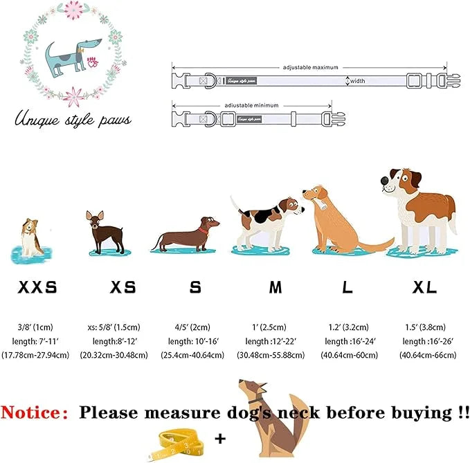 Unique style paws Christmas Dog Collar with Bow Tie Red White Grid Cotton Collar Adjustable Puppy Plaid Collar for Small M...