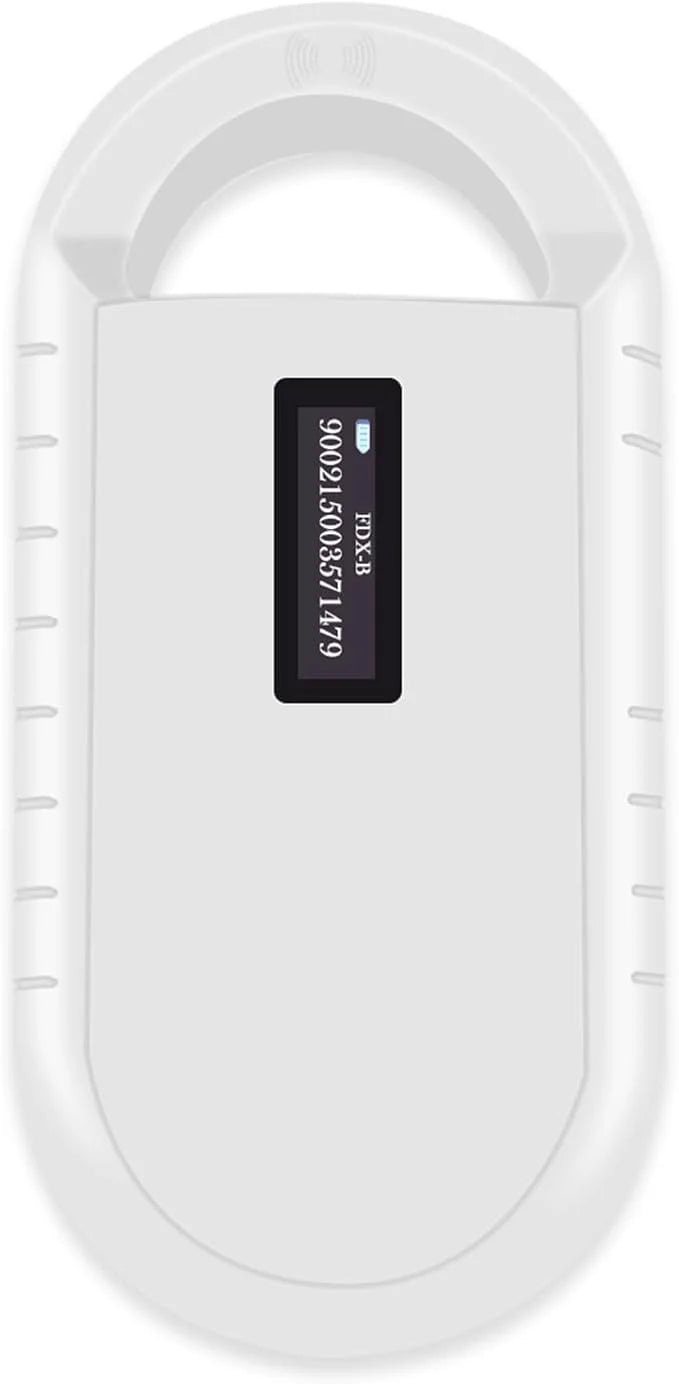 Smoostart Microchip Scanner, 1000 Records Increased Huge Data Storage Upload to PC, Scanning Distance and Speed Increase, ...
