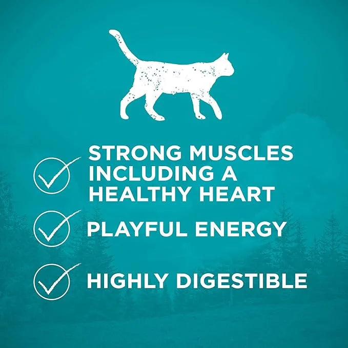 Purina ONE Natural, High Protein, Grain Free Dry Cat Food, True Instinct With Real Chicken - 3.2 lb. Bag - Product Image