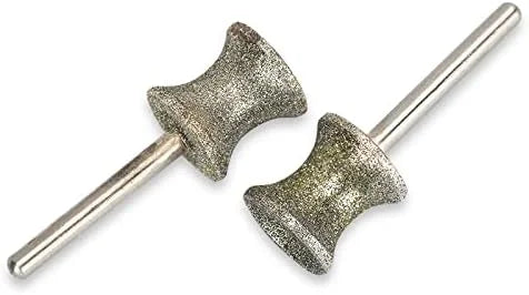 2 Pack Diamond Dog Nail Grinder Bits for Rotary Tool Fits Dremel and Many Others - Product Image