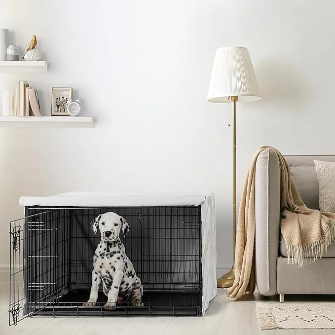 Sweet Jojo Designs 36in. Medium Dog Crate Cover (Bohemian Boho Chic) Pet Cage, Kennel Covers (Farmhouse, Elegant, Modern, ...