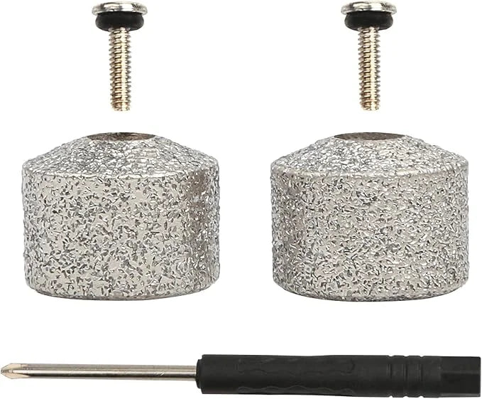 2 Pack Dog Nail Grinder Wheel Replacements, Painless & Safe Diamond Tip Filling Head Replacements Dog Nail Grinder for Cas...
