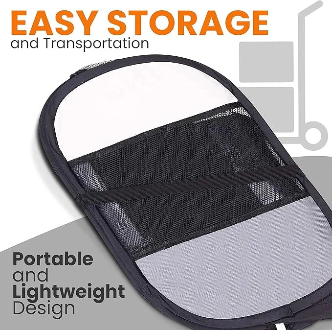 SereneLife On-The-Go Foldable Portable Pet Tent 8-Panel Playpen for Dog & Cat w/Food/Water Bowl, Mesh Exercise Puppy Playg...