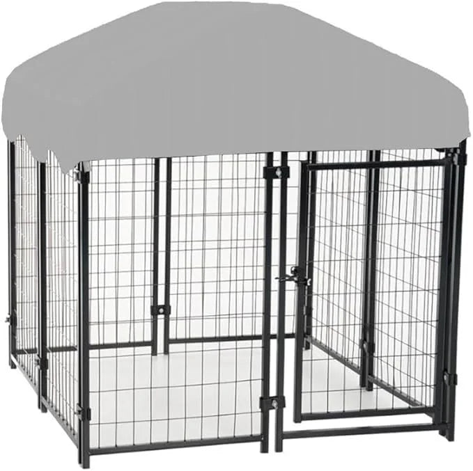 Garden Winds Custom Fit Replacement Canopy Top Cover Compatible with The Lucky Dog CL 60445 4’ Uptown Welded Outdoor Dog K...