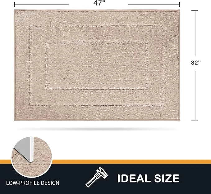PURRUGS Dirt Trapper Door Mat 32" x 47.5", Non-Slip/Skid Machine Washable Entryway Rug, Dog Door Mat, Super Absorbent Welc...