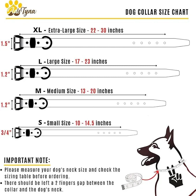 Heavy Duty Red Leather Dog Collar for Small Dogs- Soft and Strong Dog Collar for Puppy or Small Dogs (Small: Fit 10" - 14....