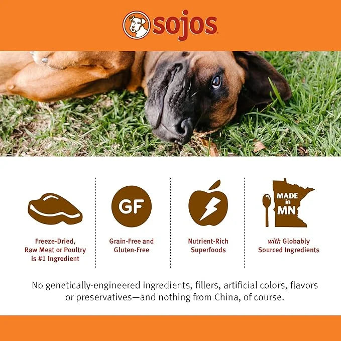 Sojos Complete Chicken Recipe Dehydrated Dog Food, 1.75 lb - Product Image