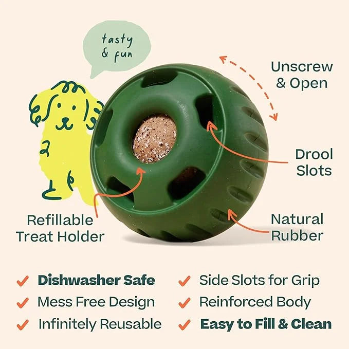 WOOF Pupsicle - Long-Lasting Interactive Dog Toy to Keep Your Pup Distracted - Safe for Dogs - Low-Mess Design - Dog Toys ...