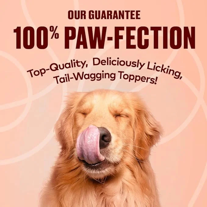 Chicken and Beef Bone Broth for Dogs - Collagen Protein Supplement for Digestion, Mobility, Coat, Healthy Dog Food Topper,...