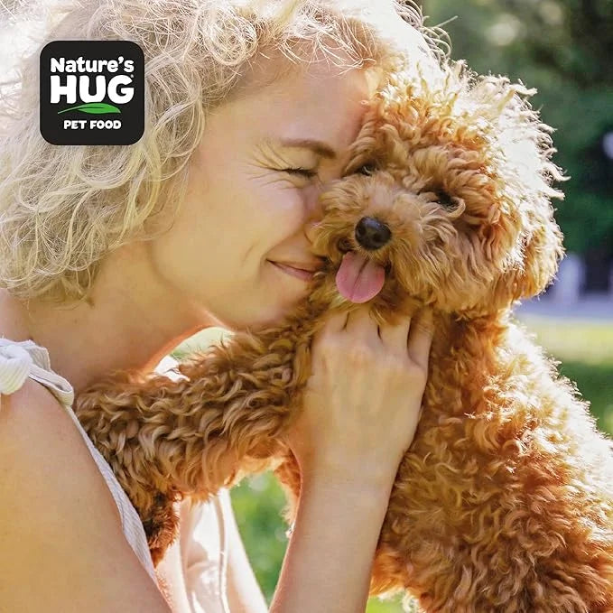 Nature's HUG Dry Dog Food, for Adult-Toy & Small Breeds, 5 lb. Bag, Chicken Flavor Plant-Based Protein Vegetarian Kibble, ...