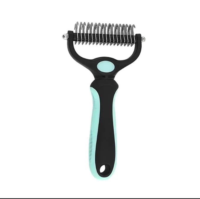 Pet Comb Ultimate Dog Grooming Set: Professional Deshedding Brushes for Dogs & Cats – Perfect for Long-Haired Breeds, Flea...