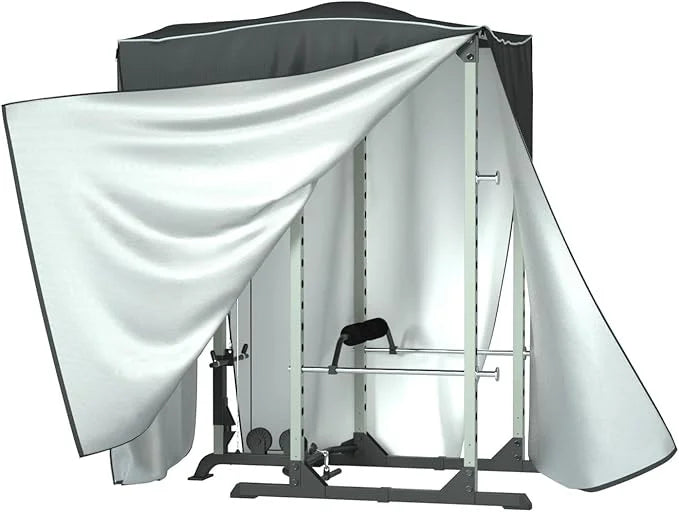 Power Cage Cover,Strength Training Power Cage Covers,84" H x 47" L x 69" W-Squat Rack Cage Accessories Outdoor And indoor ...
