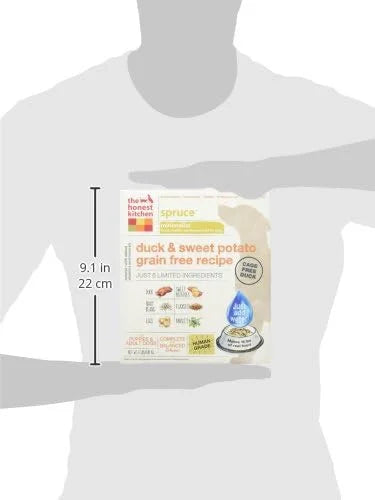 The Honest Kitchen Dehydrated Limited Ingredient Duck Dog Food, 4 lb Box - Product Image