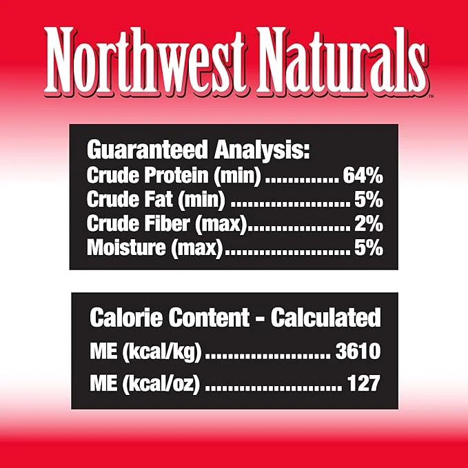 Northwest Naturals Raw Rewards Freeze-Dried Beef Heart Treats for Dogs and Cats - Bite-Sized Pieces - Healthy, 1 Ingredien...
