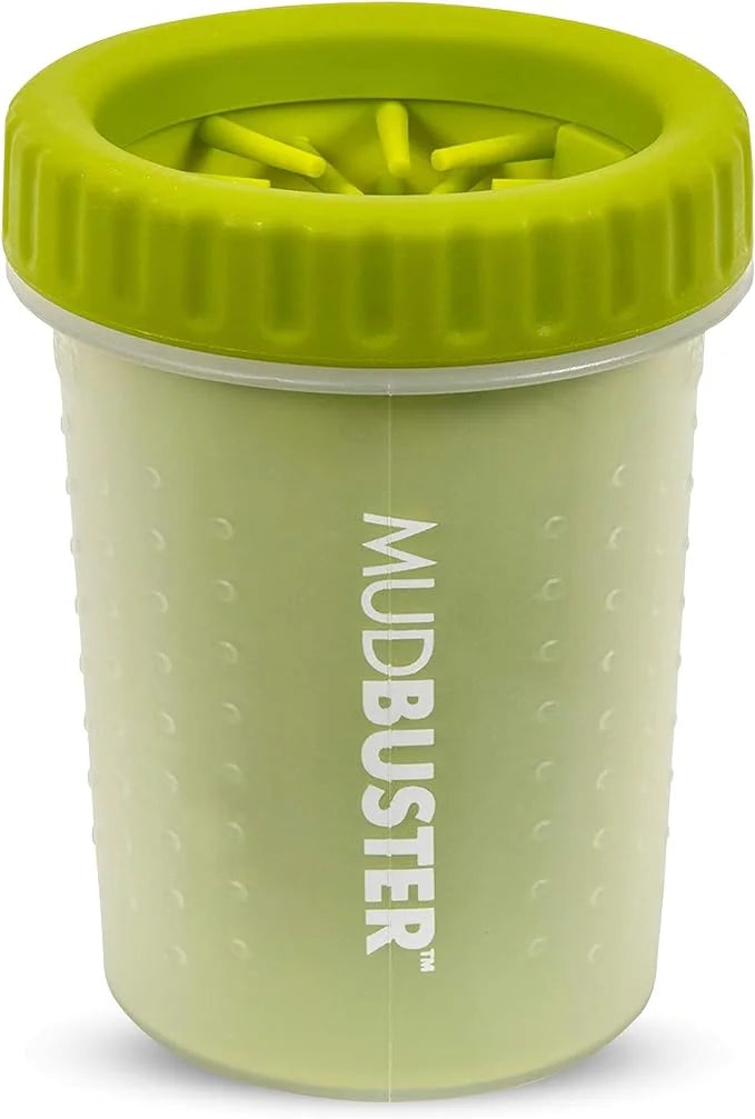 Dexas MudBuster Portable Dog Paw Cleaner, Medium, Green, PW710383 - Product Image
