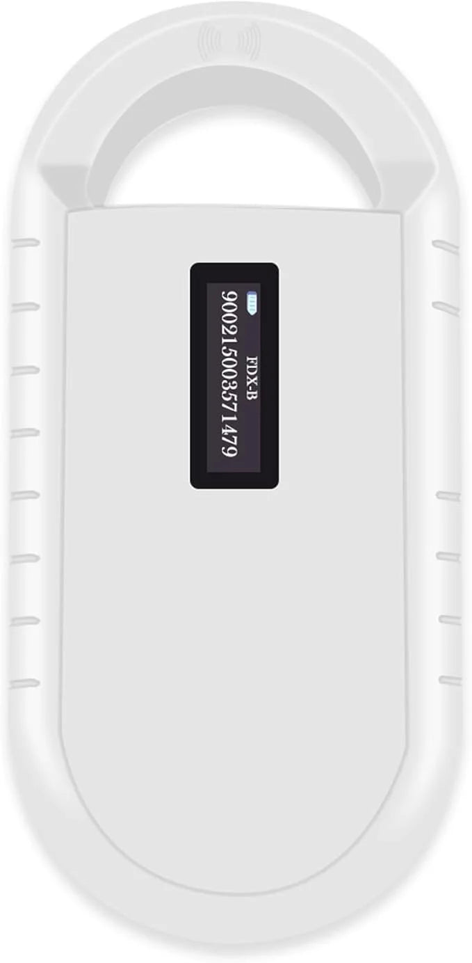 Smoostart Microchip Scanner, 1000 Records Increased Huge Data Storage Upload to PC, Scanning Distance and Speed Increase, ...