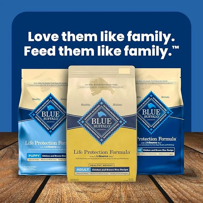 Blue Buffalo Life Protection Formula Healthy Weight Adult Dry Dog Food, Supports an Ideal Weight, Made with Natural Ingred...