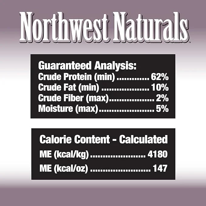 Northwest Naturals Raw Rewards Freeze-Dried Pork Liver Treats for Dogs and Cats - Bite-Sized Pieces - Healthy, 1 Ingredien...
