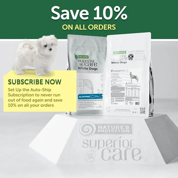 Nature's Protection Superior Care Rice Based Dry Dog Food - Healthy Dog Food All Life Stages Dogs - Balanced, Super Premiu...