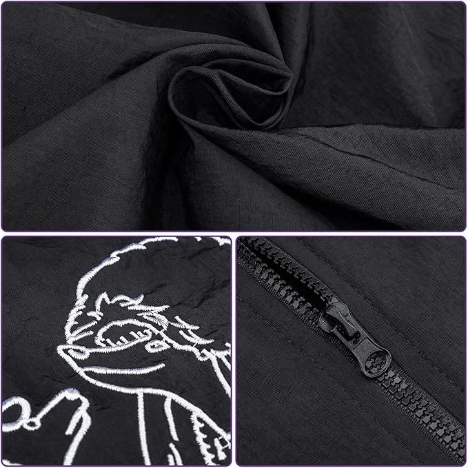 Noverlife Pet Grooming Workwear with Full Zipper, M Size, Anti-Static Pet Beautician Work Clothes, Lightweight Hair Repell...