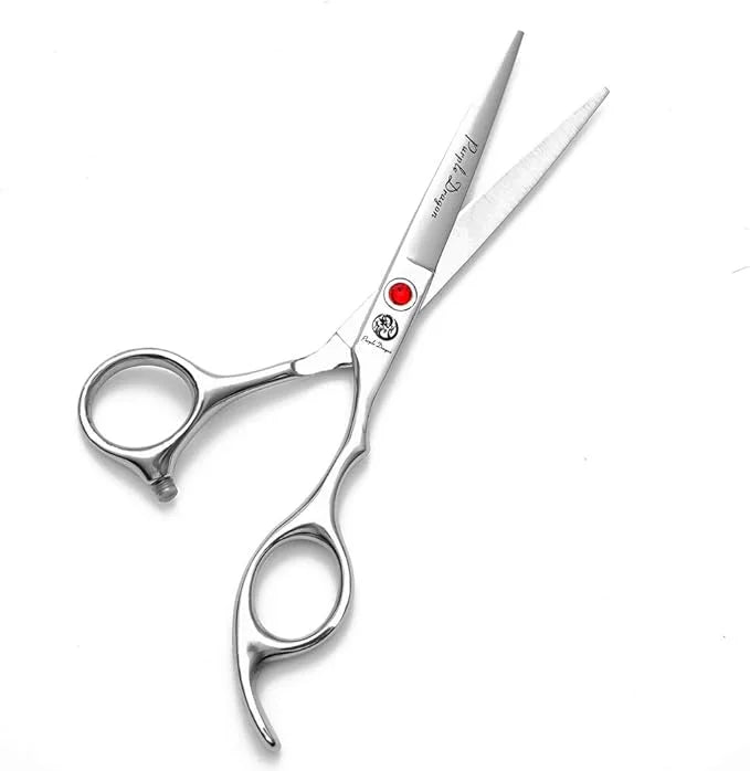 Purple Dragon 4“/5"/5.5"/6"/6.5"/7"/7.5"/8"/9"/10" Sharp Edge Salon Hair Cutting Shears - Pet/Dog Grooming Scissors with B...